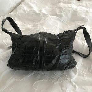 Genuine EEL SKIN Shoulder Bag